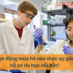 Cách xây dựng hoạt động mùa hè cho hồ sơ du học